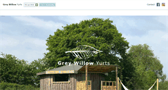 Desktop Screenshot of greywillowyurts.co.uk